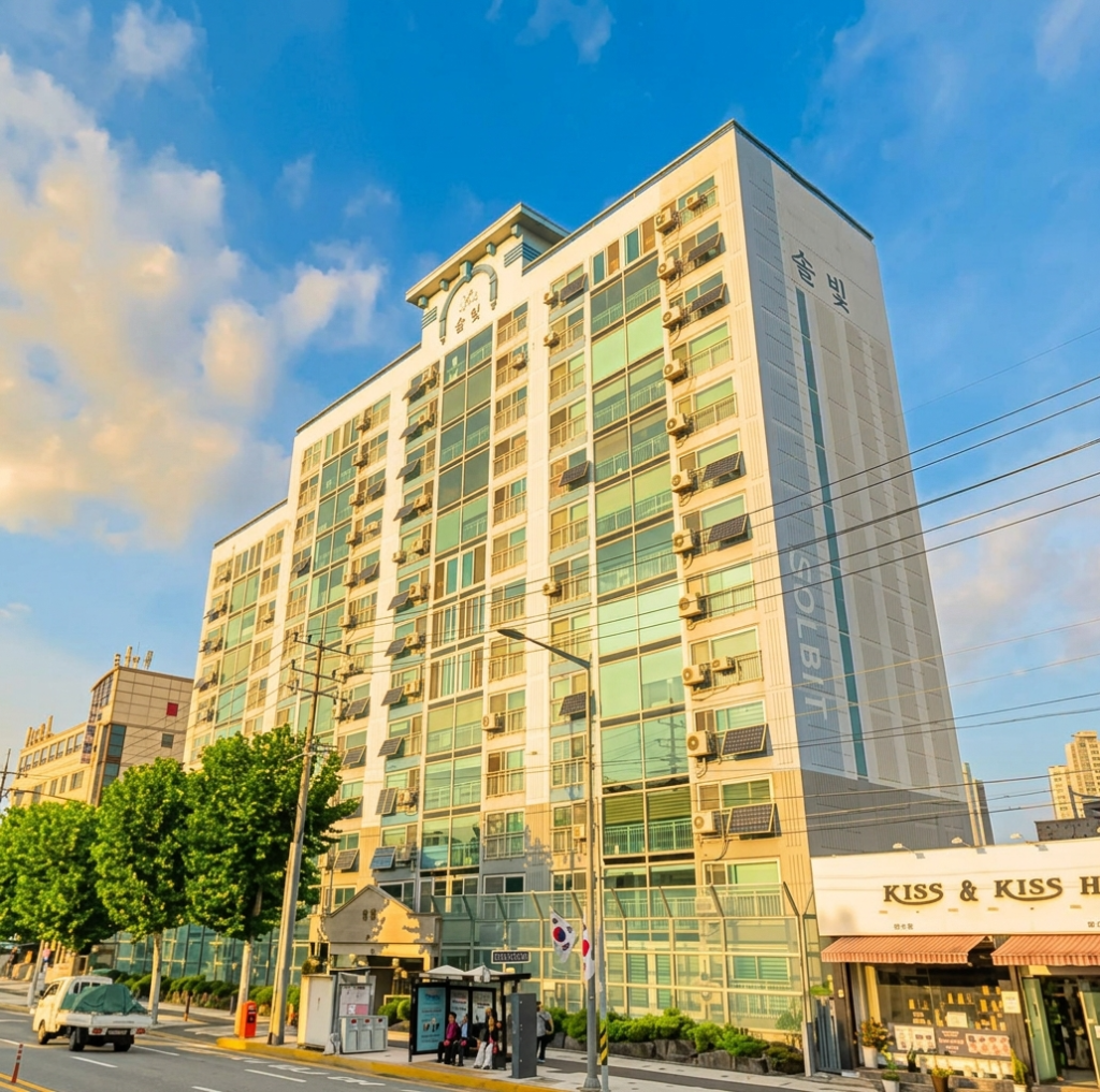 솔빛아파트 전경